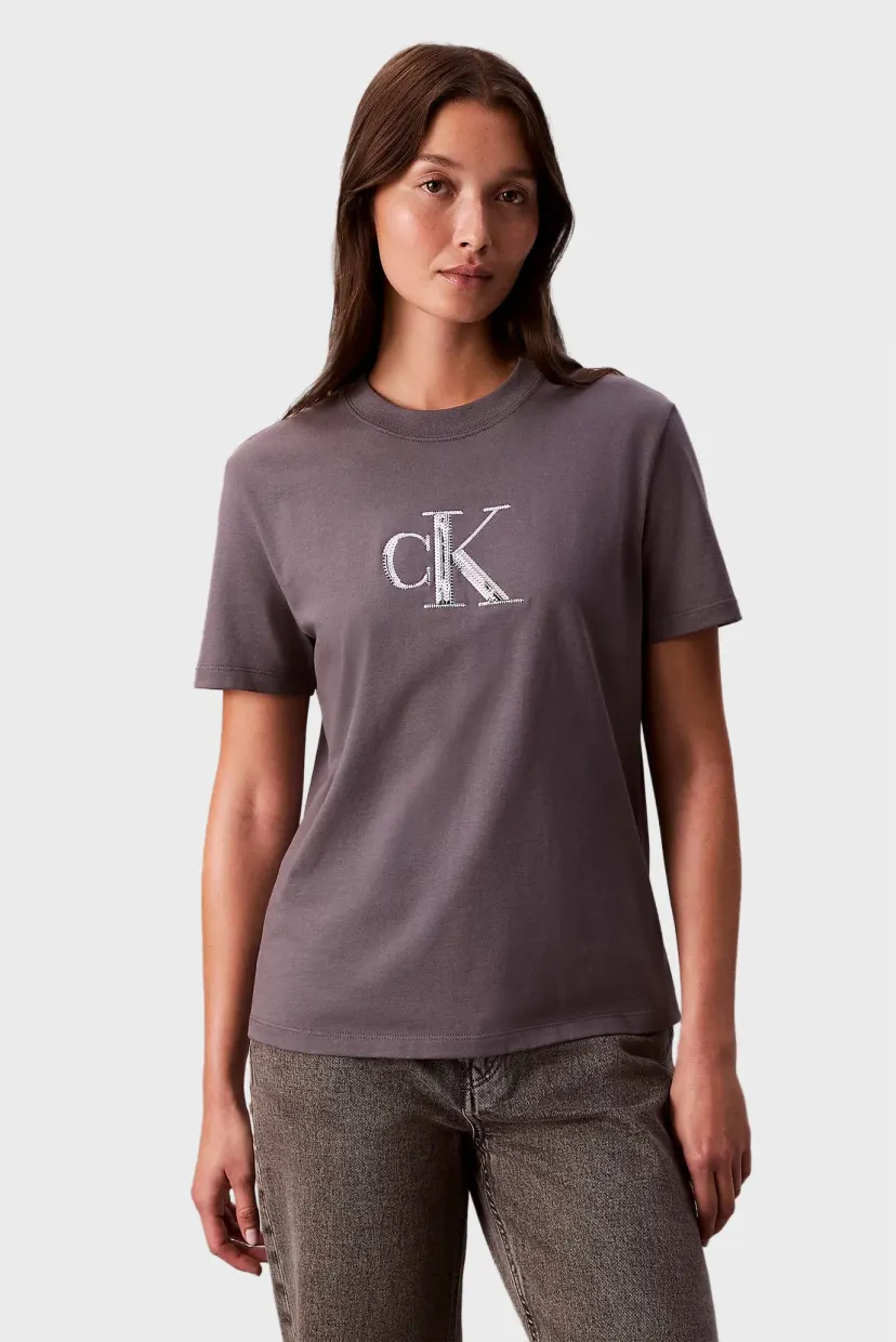 Futbolka/SS SEQUIN CK GRAPHIC TEE 6