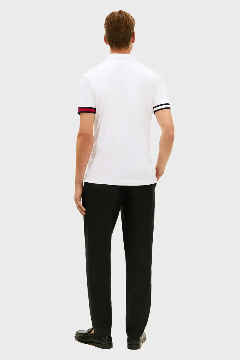 Polo/RWB CUFF LIQUID COTTON SLIM POLO 3