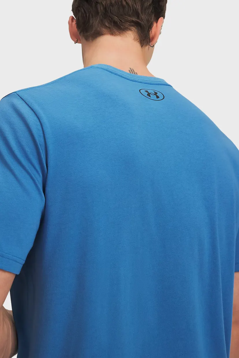 Futbolka UA M SPORTSTYLE LC SS-BLU 3