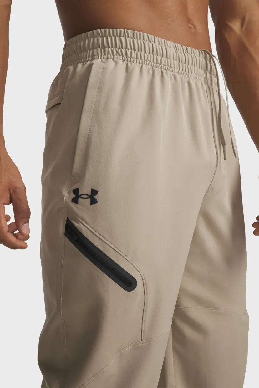 Штаны спортивные/UA Unstoppable Woven Jogger-BRN 4