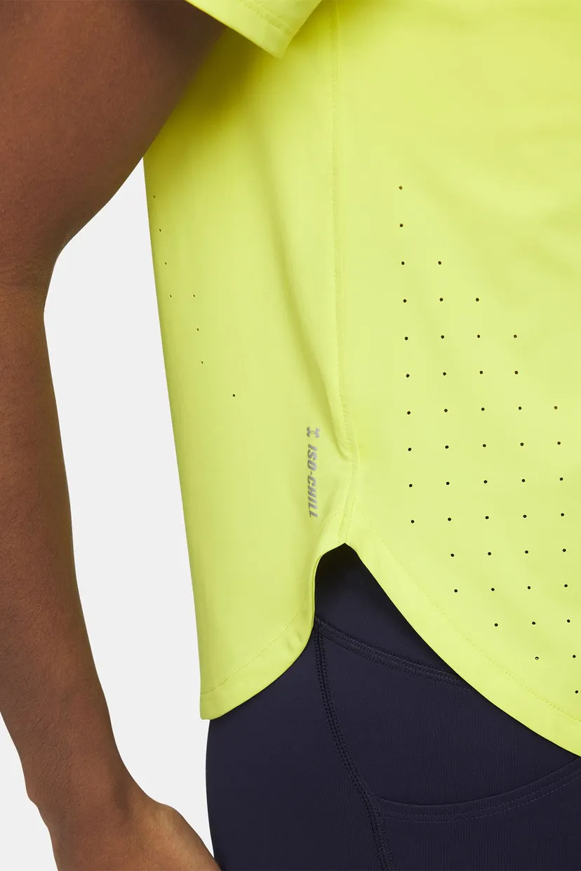 Futbolka UA Launch Elite Shortsleeve-YLW 3