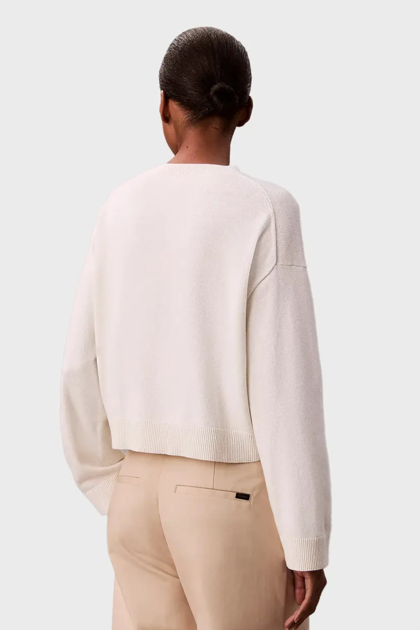 Sviter Long Sleeve Smooth Cotton CK Jac 4