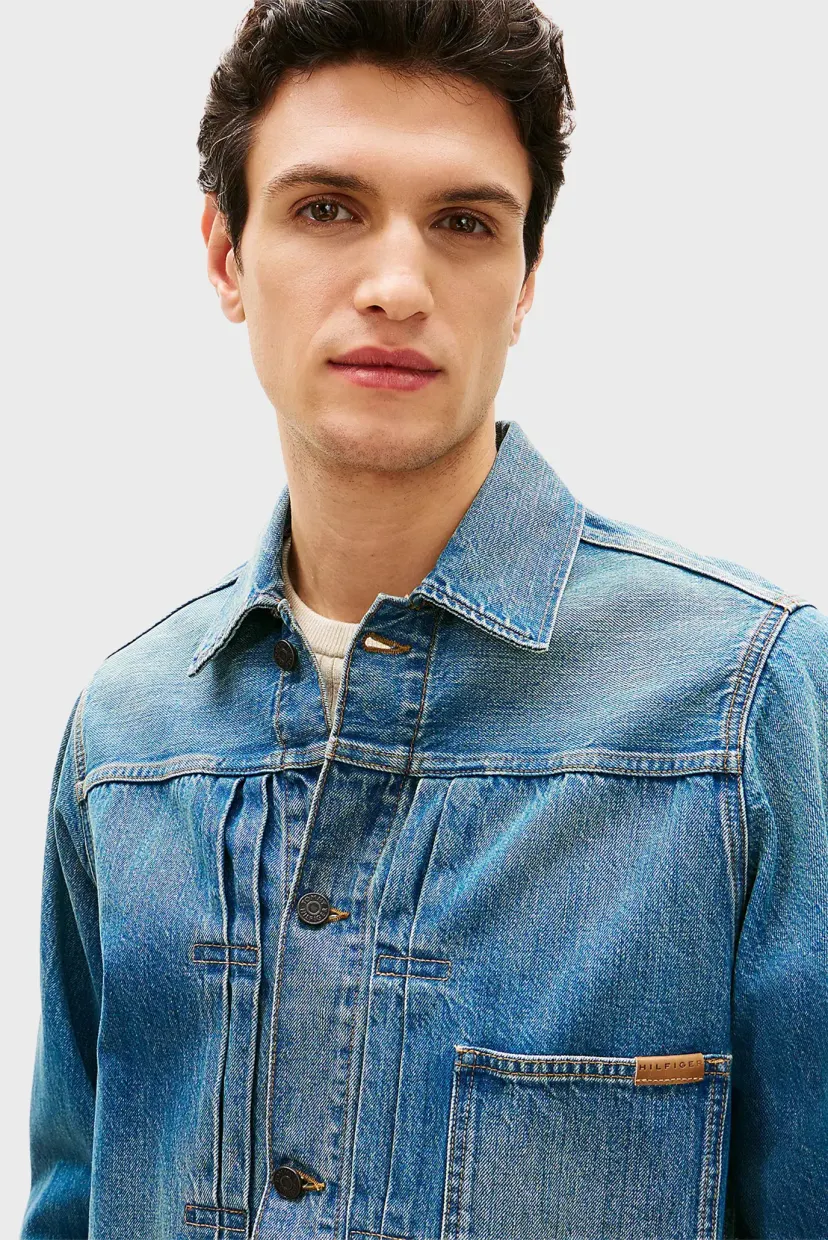 Jins kurtka TRUCKER JKT TYPE 1 MARIO INDIGO 4