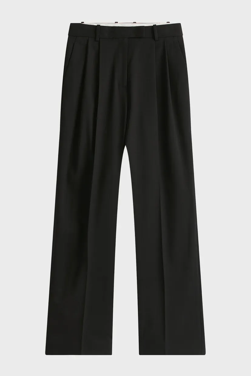 Штаны TIMELESS WOOL STRT PLEAT PANT 5