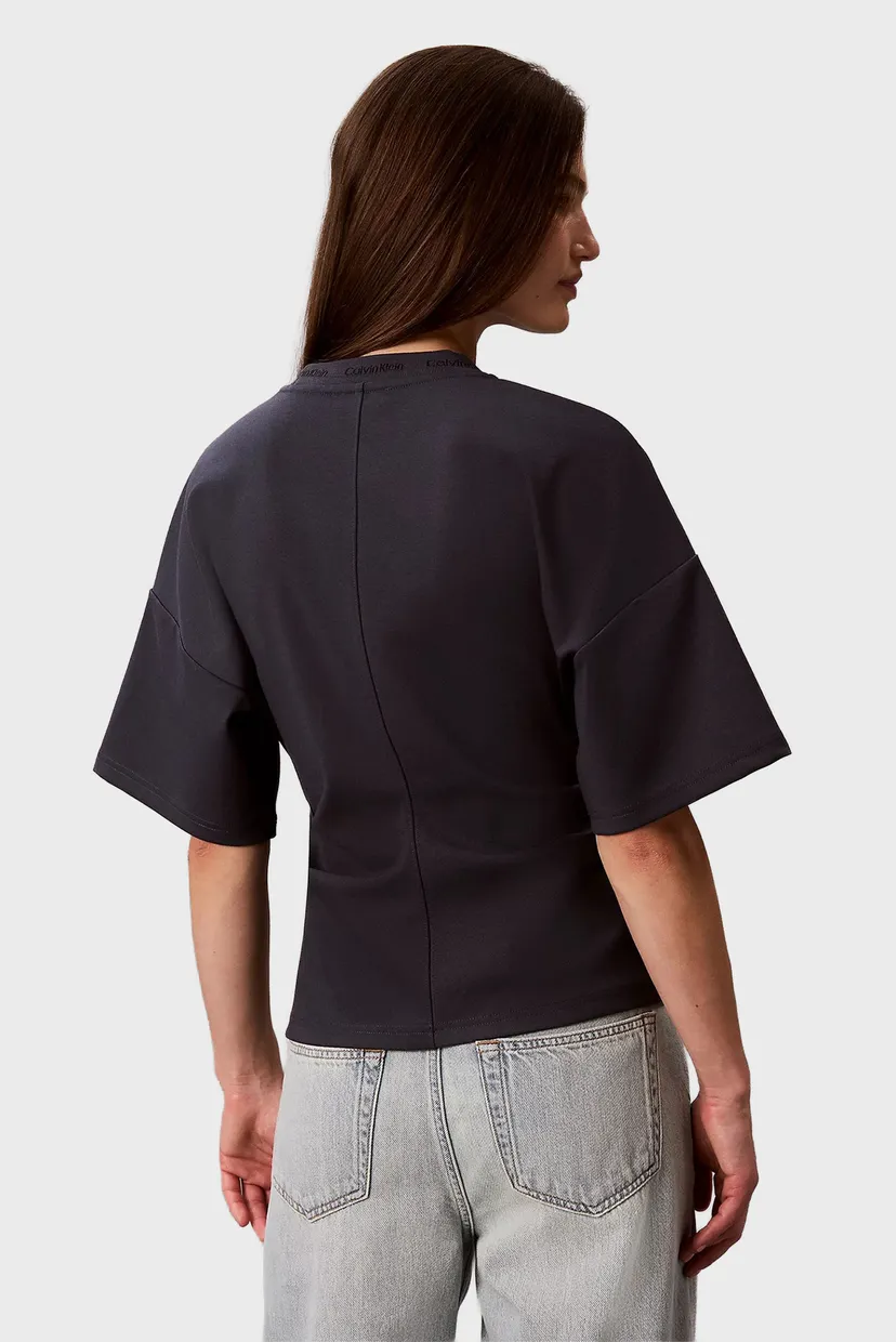 Футболка/SS LOGO NECK DETAIL INTERLOCK TO 3