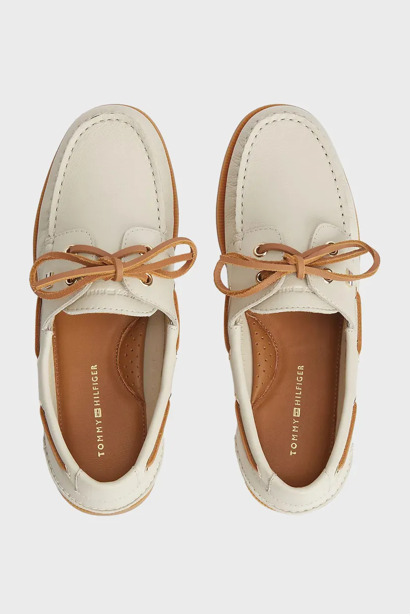 Топсайдеры/TH FLAG BOAT SHOE CORE LEATHER 4