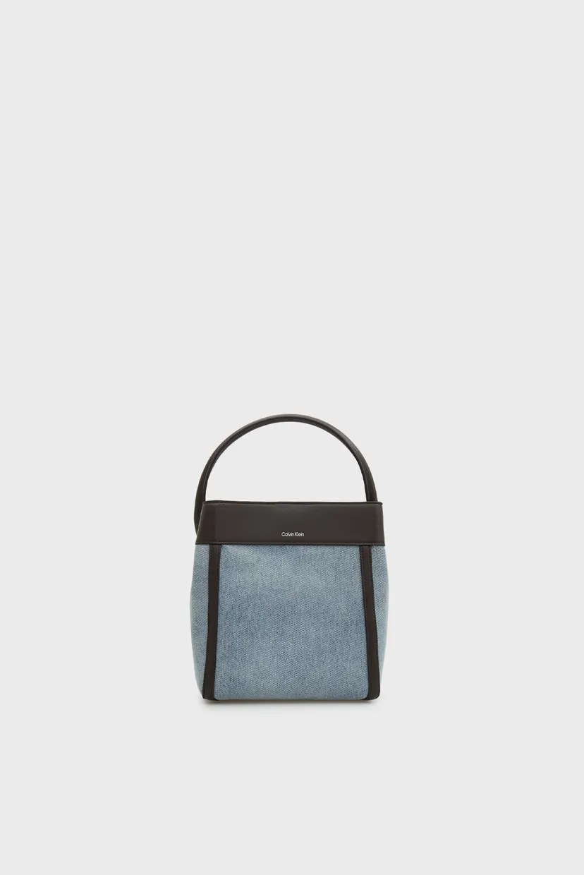 Sumka CK DENIM BUCKET WITH STRAP 4