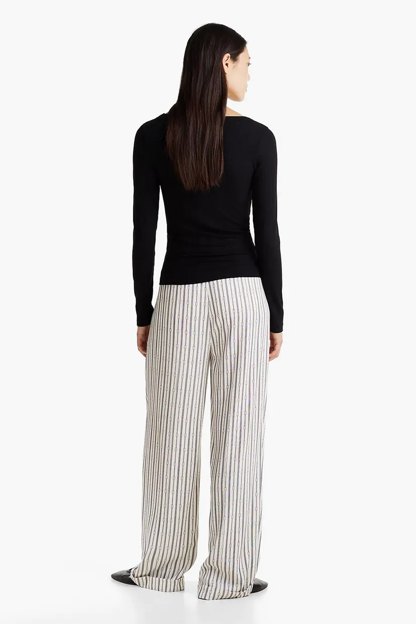 Лонгслив SLIM 5X2 RIB O-NK LS 3