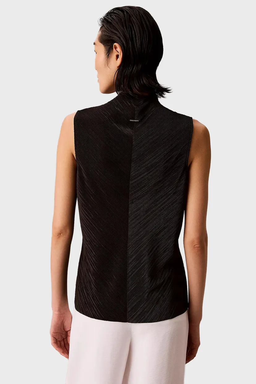 Топ SL PLISSE MOCK NECK TOP 3