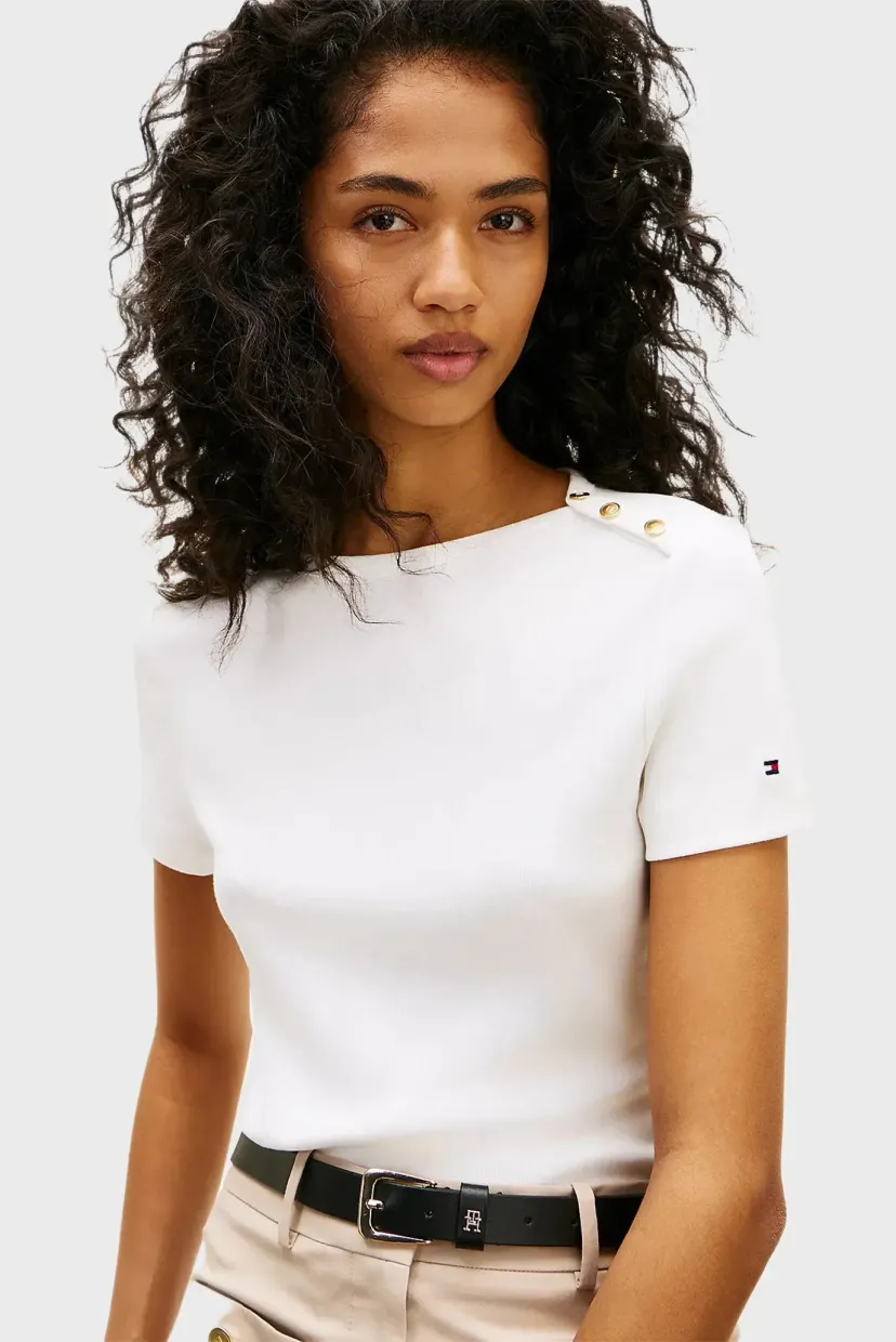 Futbolka GOLD BUTTON SLIM SS TEE 4