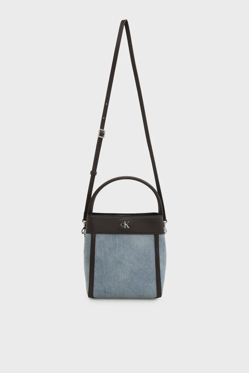 Sumka CK DENIM BUCKET WITH STRAP 5