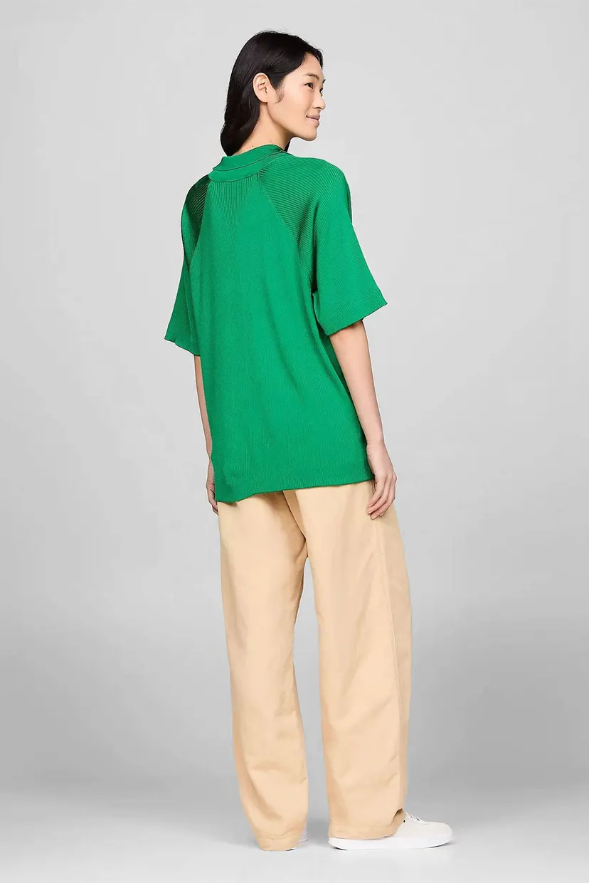 Polo RIB OVERSIZED POLO SWEATER 3