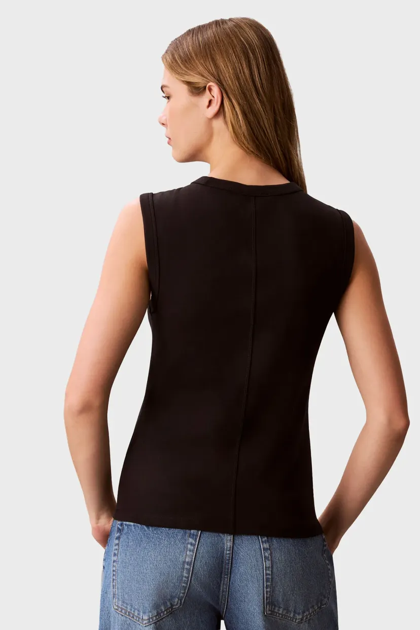Mayka SL 1X1 REFINED COTTON RIB TANK 4