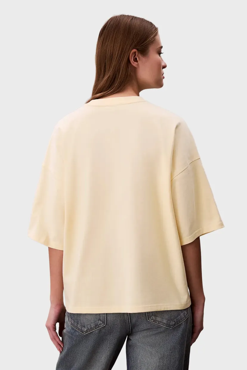 Футболка/SS WOVEN LABEL OVERSIZED TEE 4