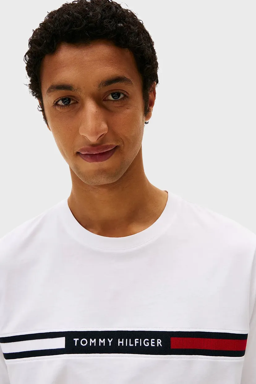 Футболка HILFIGER CHEST INSERT TEE 4