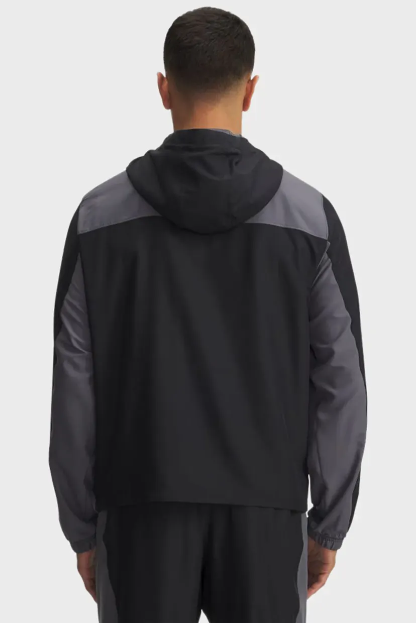 Худи/UA Tech Sport Woven Jkt-BLK 3