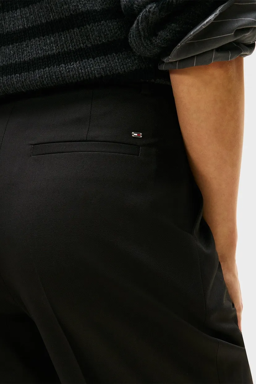 Штаны TIMELESS WOOL STRT PLEAT PANT 4