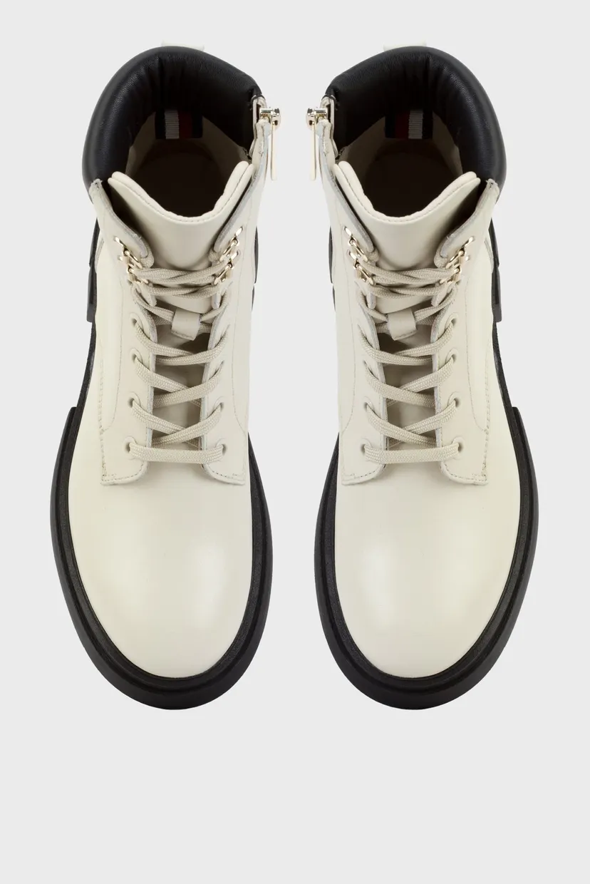 Etiklar LACE-UP BIKER LEATHER 4