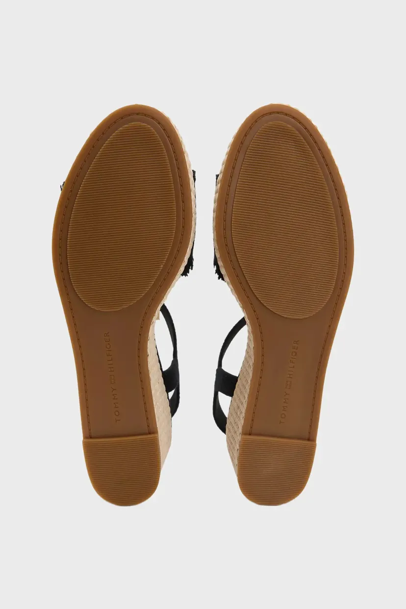 Bosonojkalar MID WOVEN WEDGE ESPAD FRINGE 7