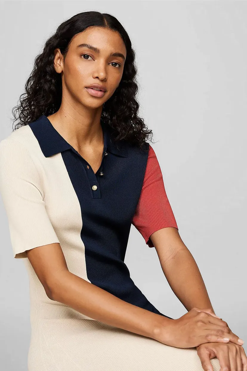 Платье RIB STRIPES POLO SS SWT DRESS 4