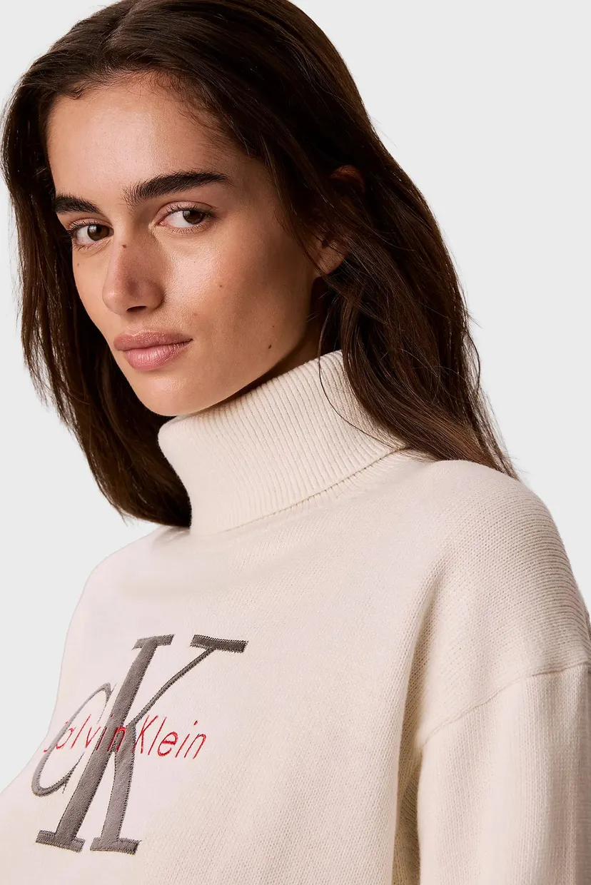 Свитер/LS LOGO TNECK PULLOVER 5