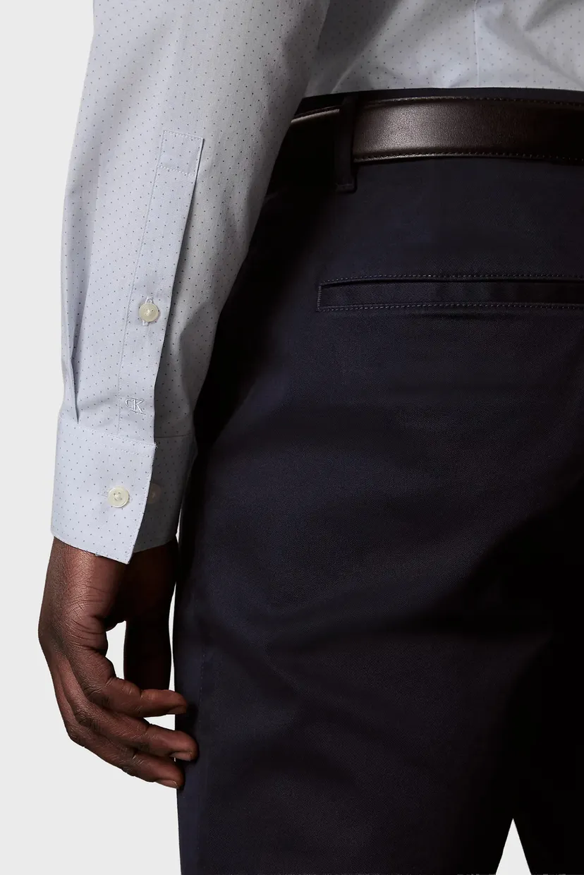 Рубашка SLIM ESNTL POPLIN STR PRT 5