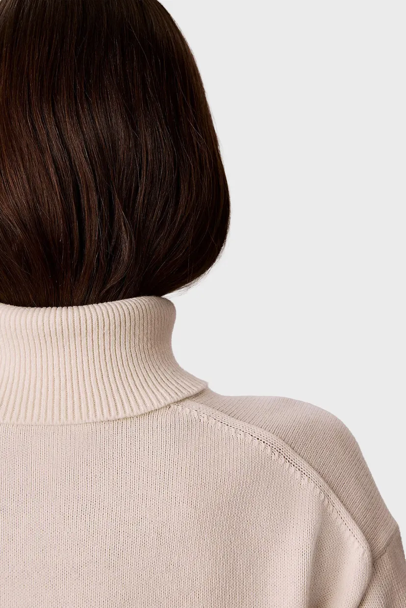 Свитер/LS LOGO TNECK PULLOVER 6