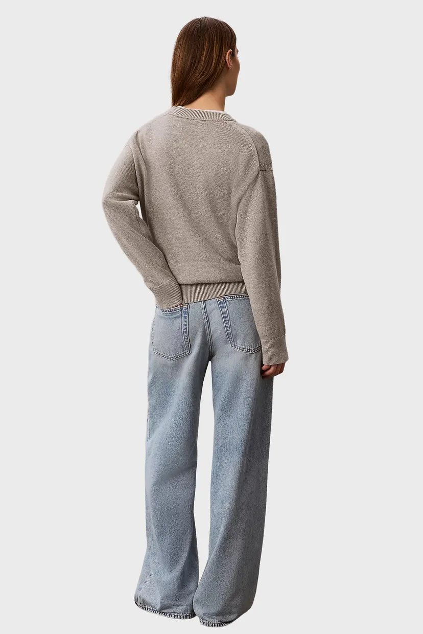 Sviter/CONTRAST LOGO LS SWEATER 4