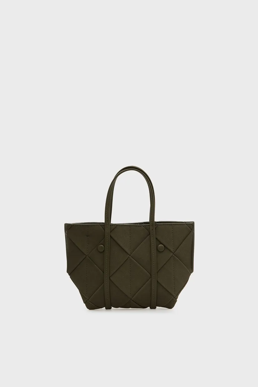 Sumka/WOVEN SUEDED MINI TOTE CROSSBODY 4
