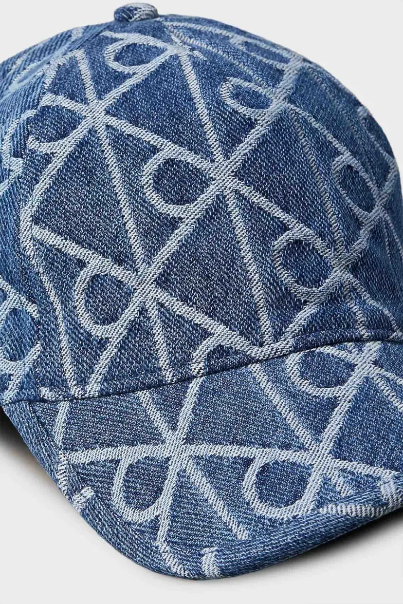 Kepka/AOP JACQUARD DENIM BB CAP 3