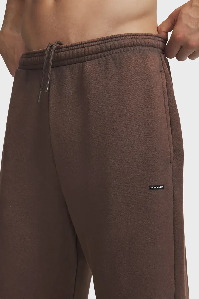 Штаны спортивные UA M ICON VINTAGE FLC PANT-BRN 4