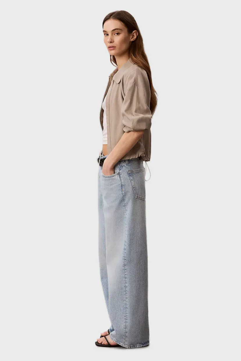 Jins shim/LOW RISE BAGGY INDIGO STONE 3