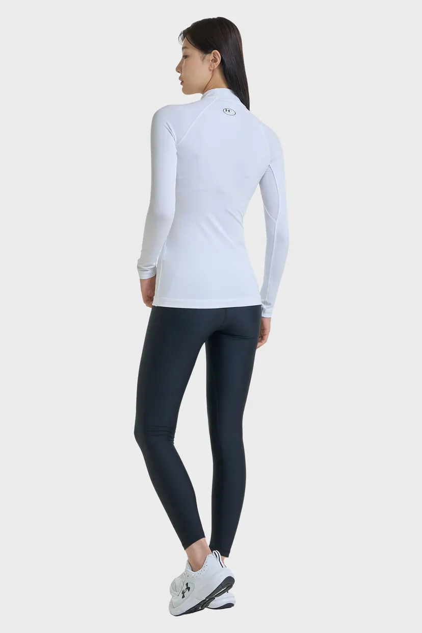 Uzun yengli futbolka UA CG Authentics Mockneck 4