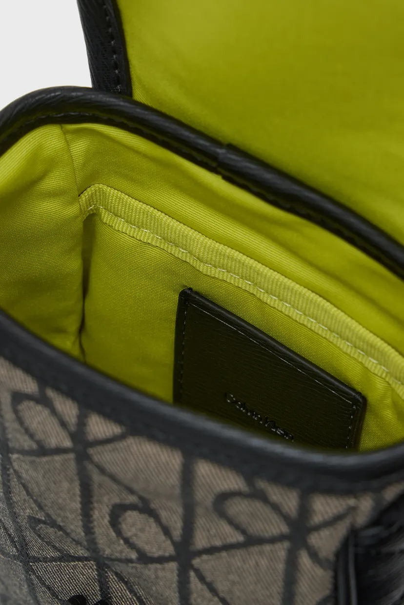 Сумка MIXED EMBLEM AOP SMALL FLAP REPO 5