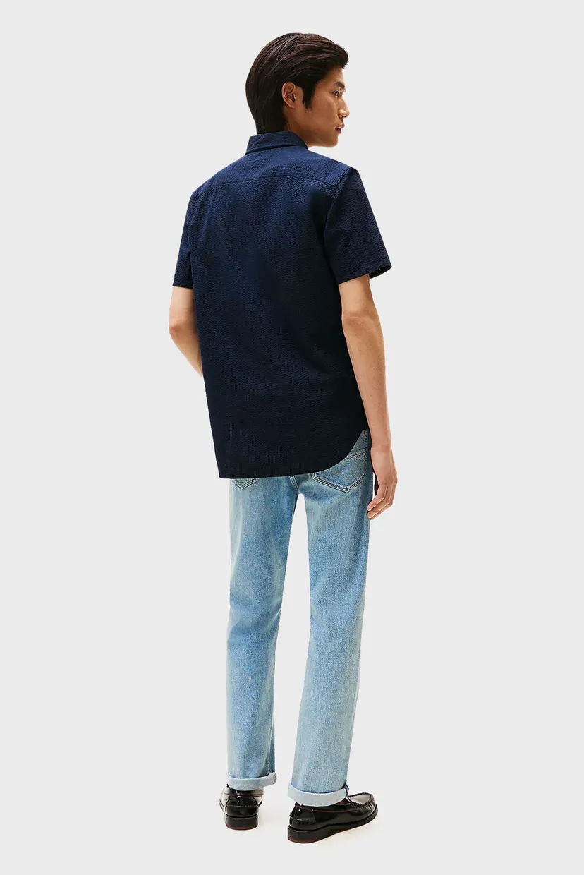 Yengi kalta ko'ylak SEERSUCKER SOLID SS RF  SHIRT 3