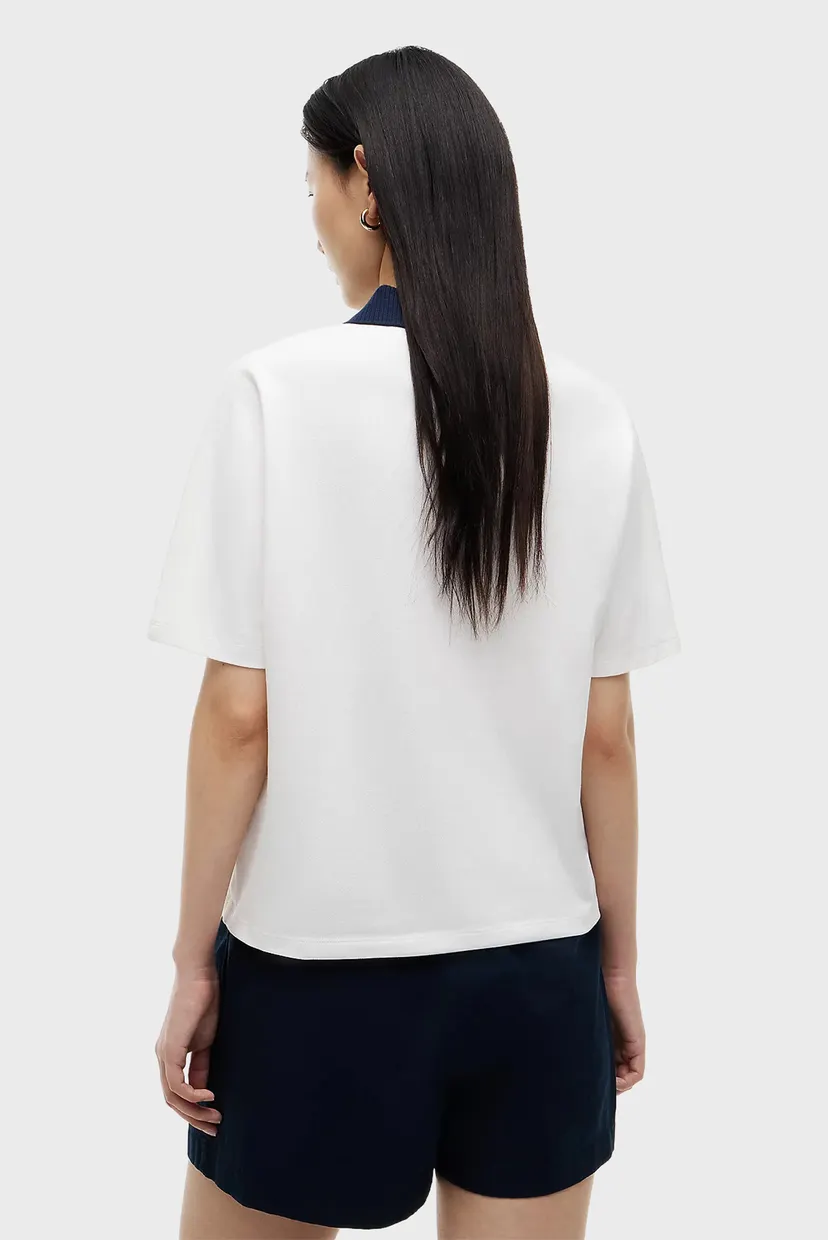 Поло TH BRETON COLLAR SS POLO 3