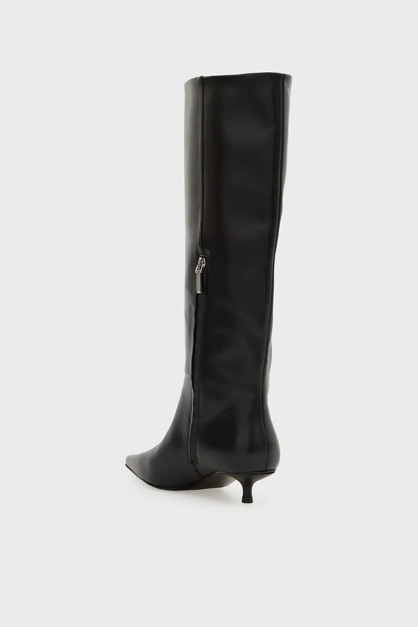 Etiklar/KITTEN HEEL HIGH BOOT LTH 5