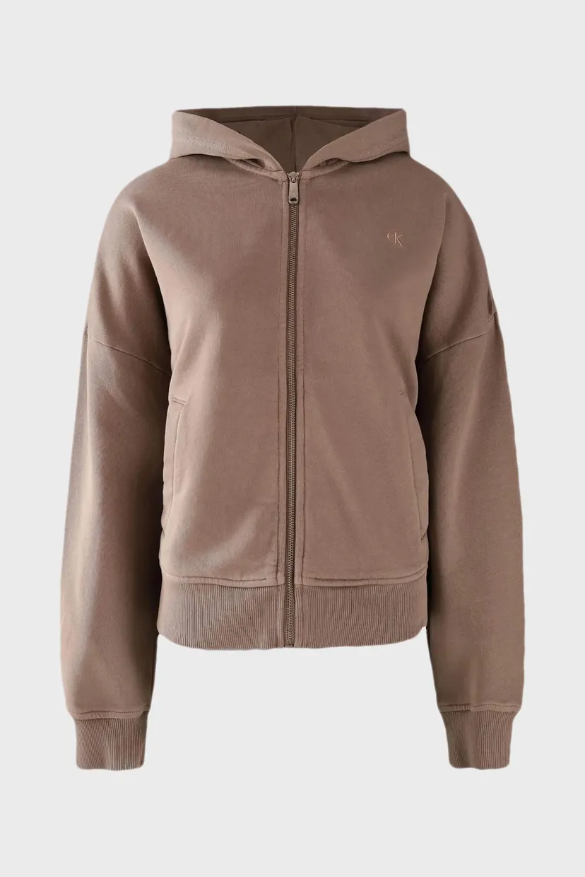 Reglan WASHED PUFF PRINT ZIP-THROUGH 5