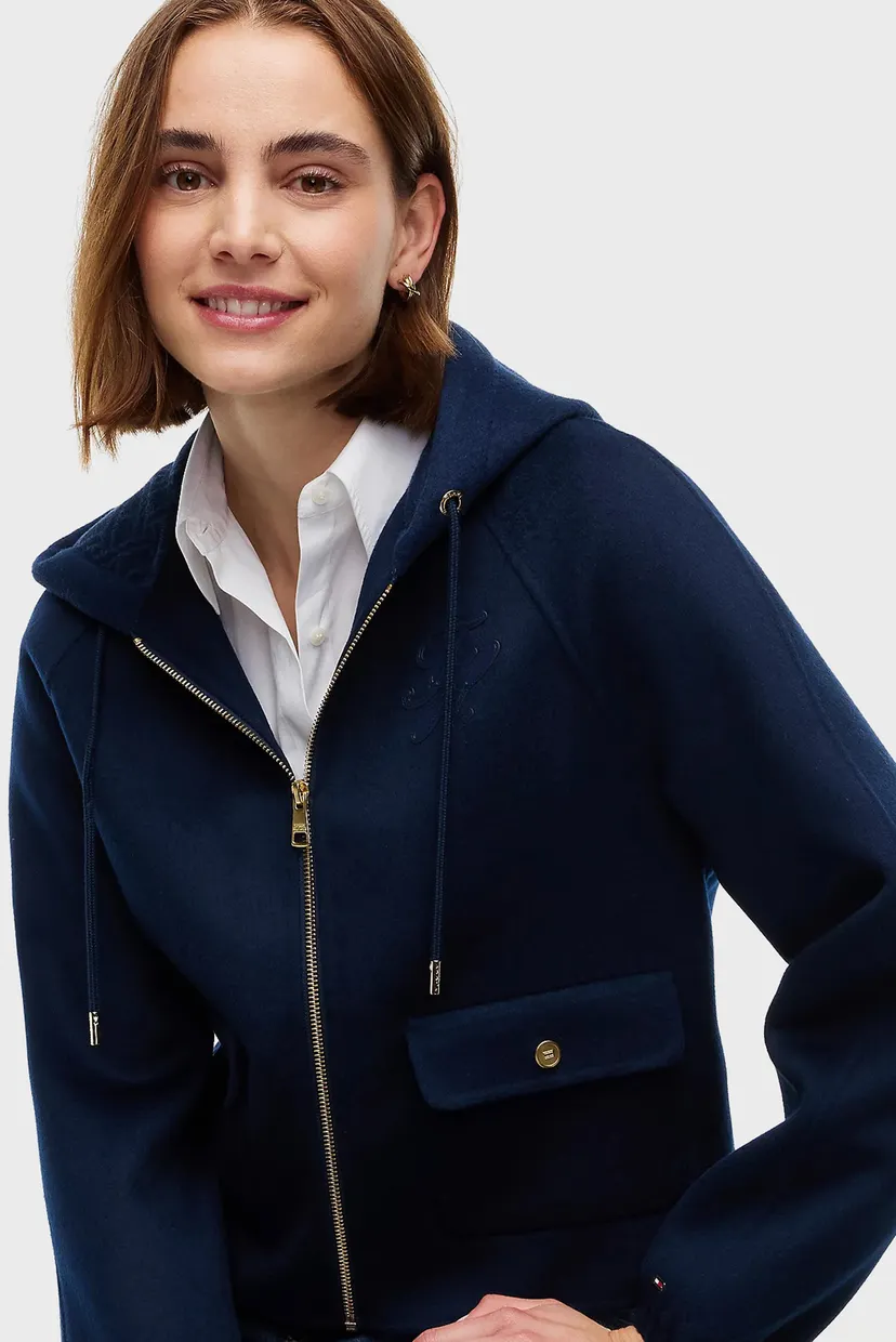 Куртка демисезонная DF WOOL HOODED JACKET 3