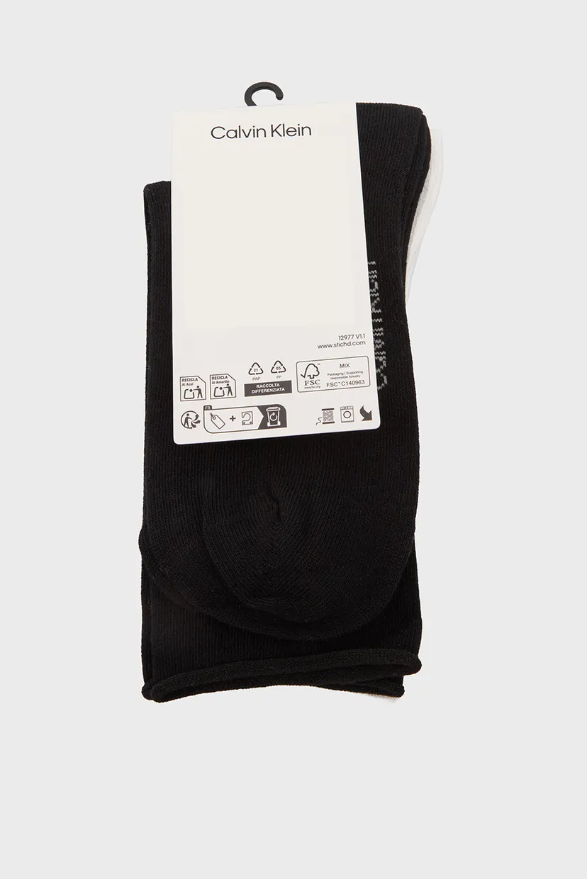 Paypoq/CK WOMEN SOCK 3P ROLLTOP 3
