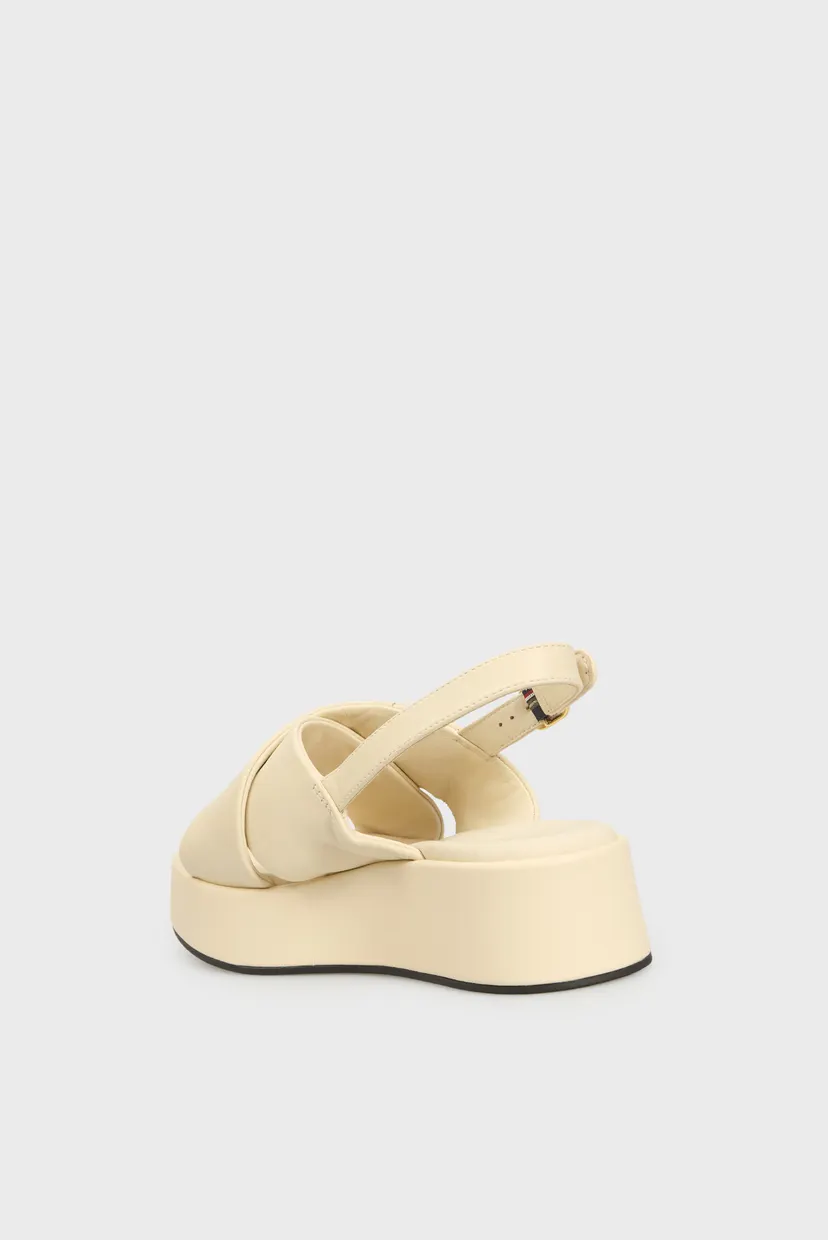 Sandali TH LOGO HW PADDED LEATHER SANDAL 5