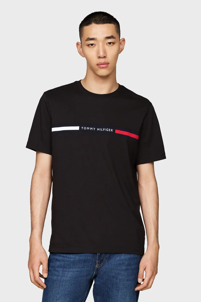 Футболка HILFIGER CHEST INSERT TEE 1
