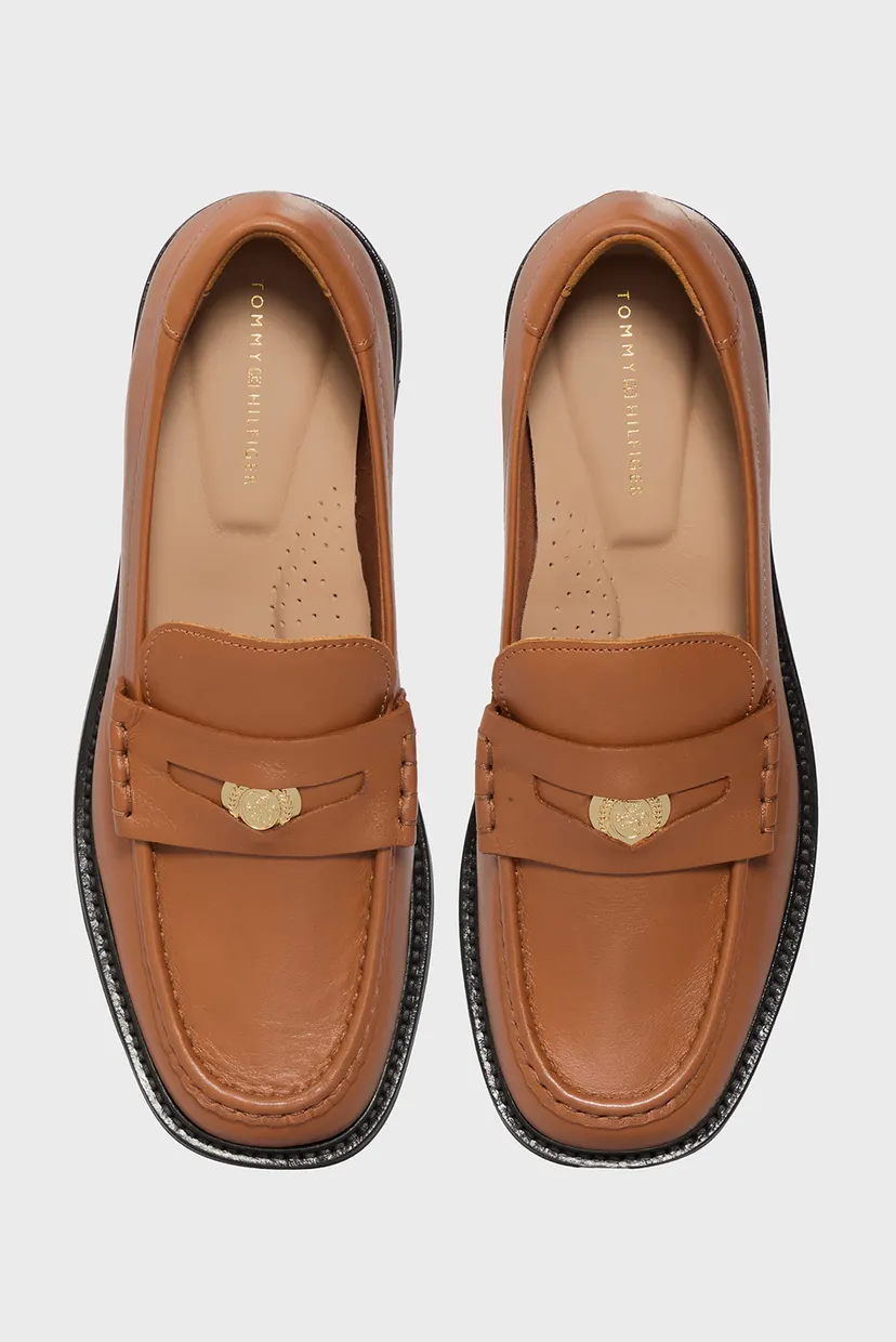 Loferlar CREST SQUARISH TOE PENNY LOAFER 4