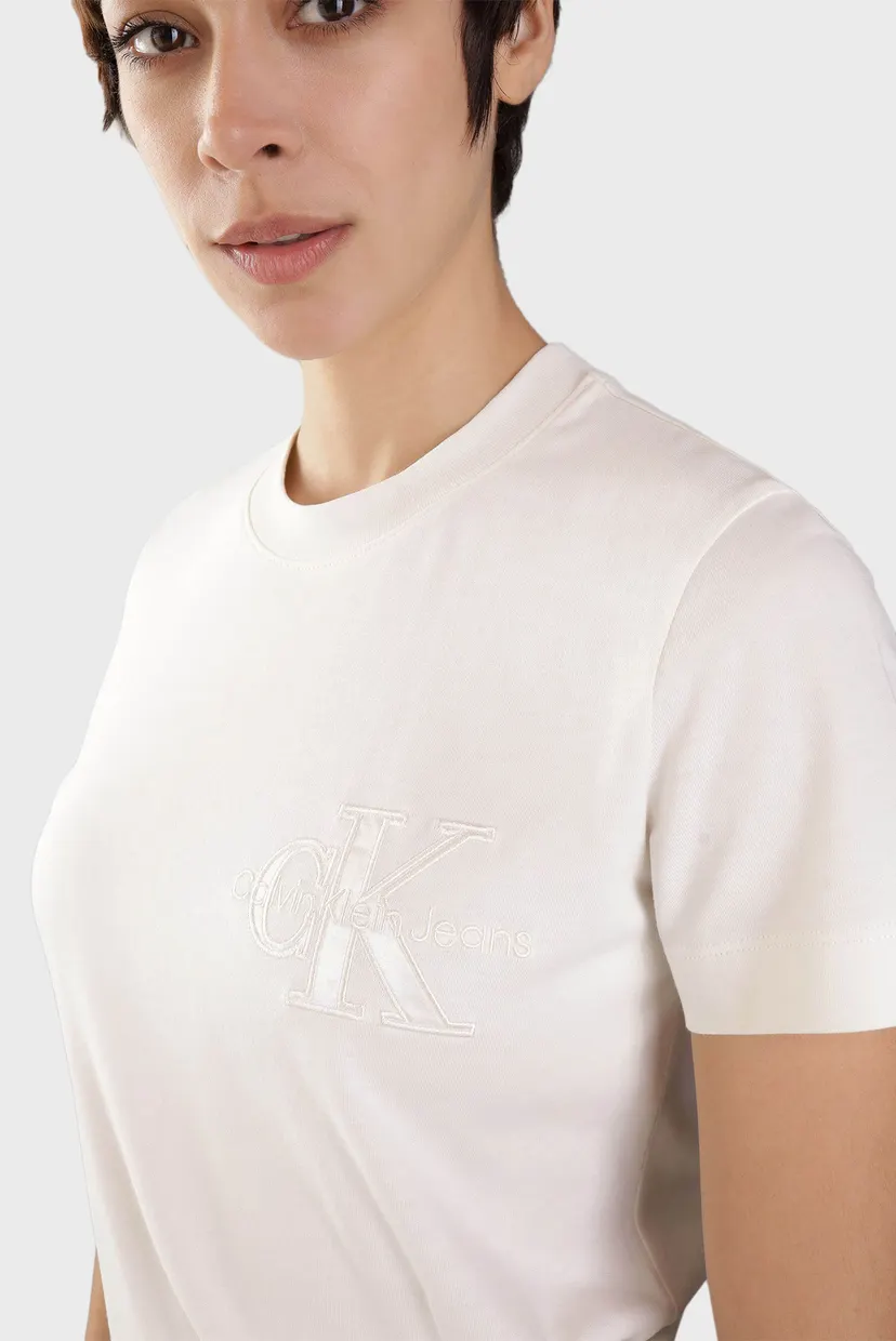Футболка SATIN APPLIQUE REGULAR TEE 4
