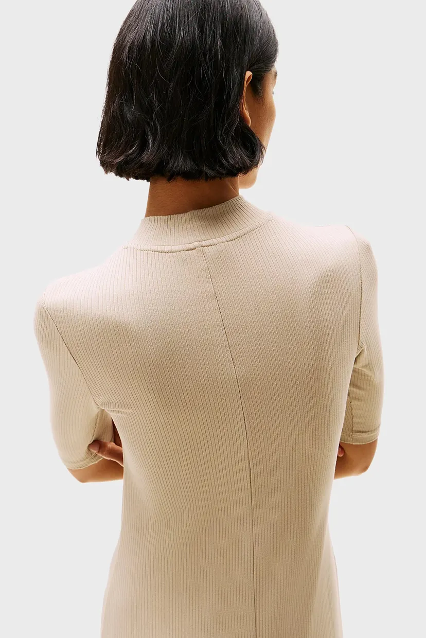 Платье SLIM 5X2 RIB MIDI DRESS 1 2 4