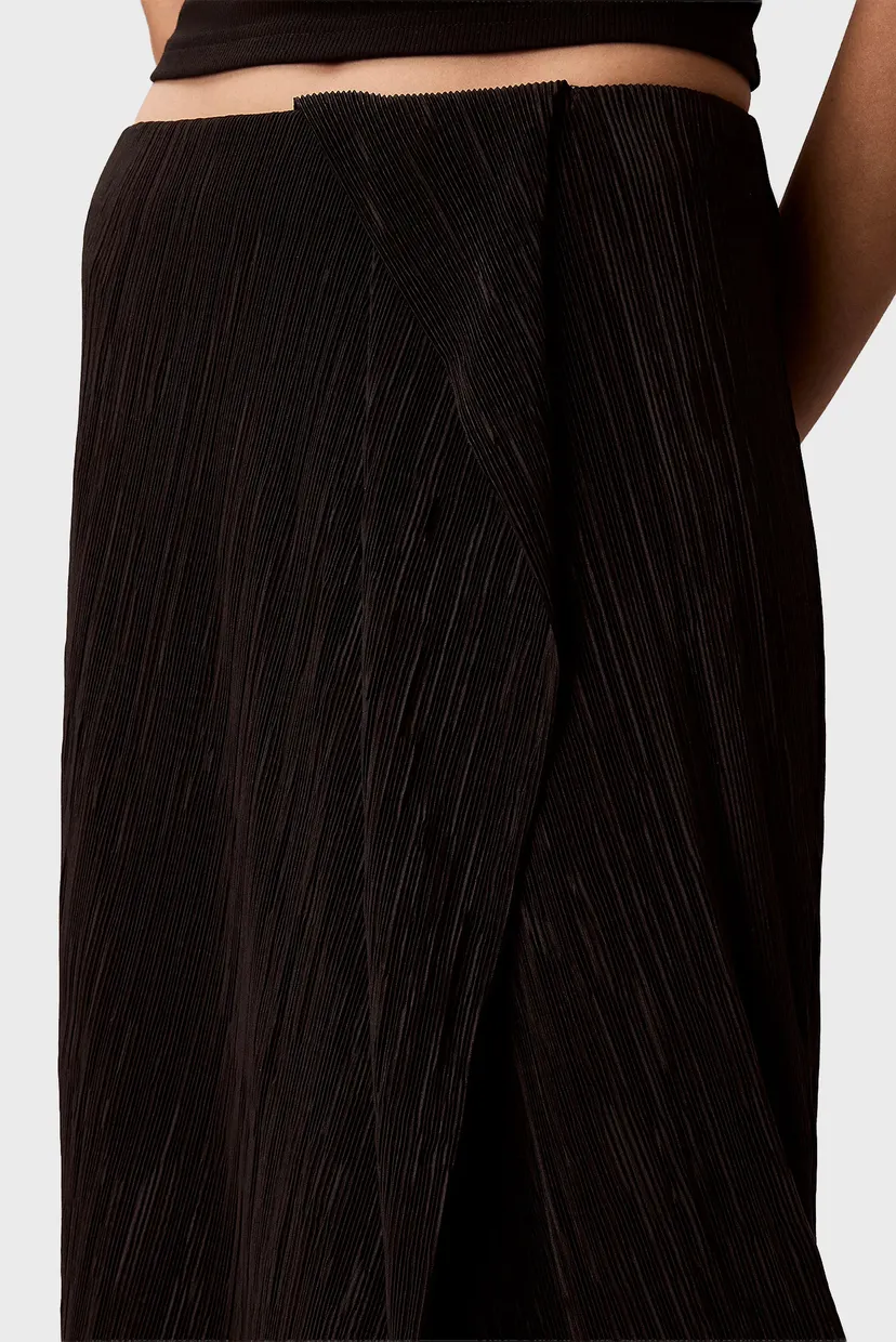 Юбка PLISSE BIAS SEAM MIDI SKIRT 5