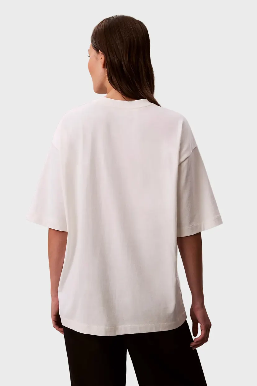 Futbolka SS RELAXED SEQUIN LOGO TEE 4