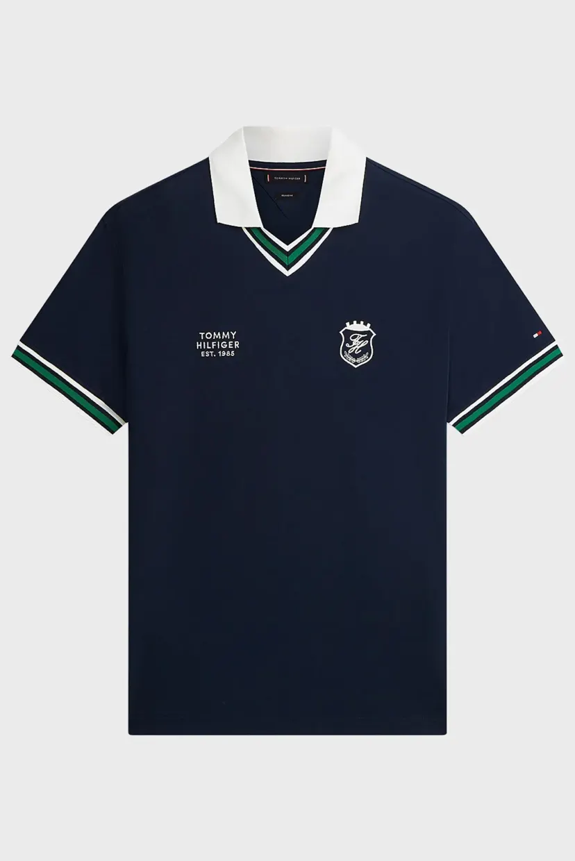 Поло/V NECK PIQUE RELAXED FIT POLO 5