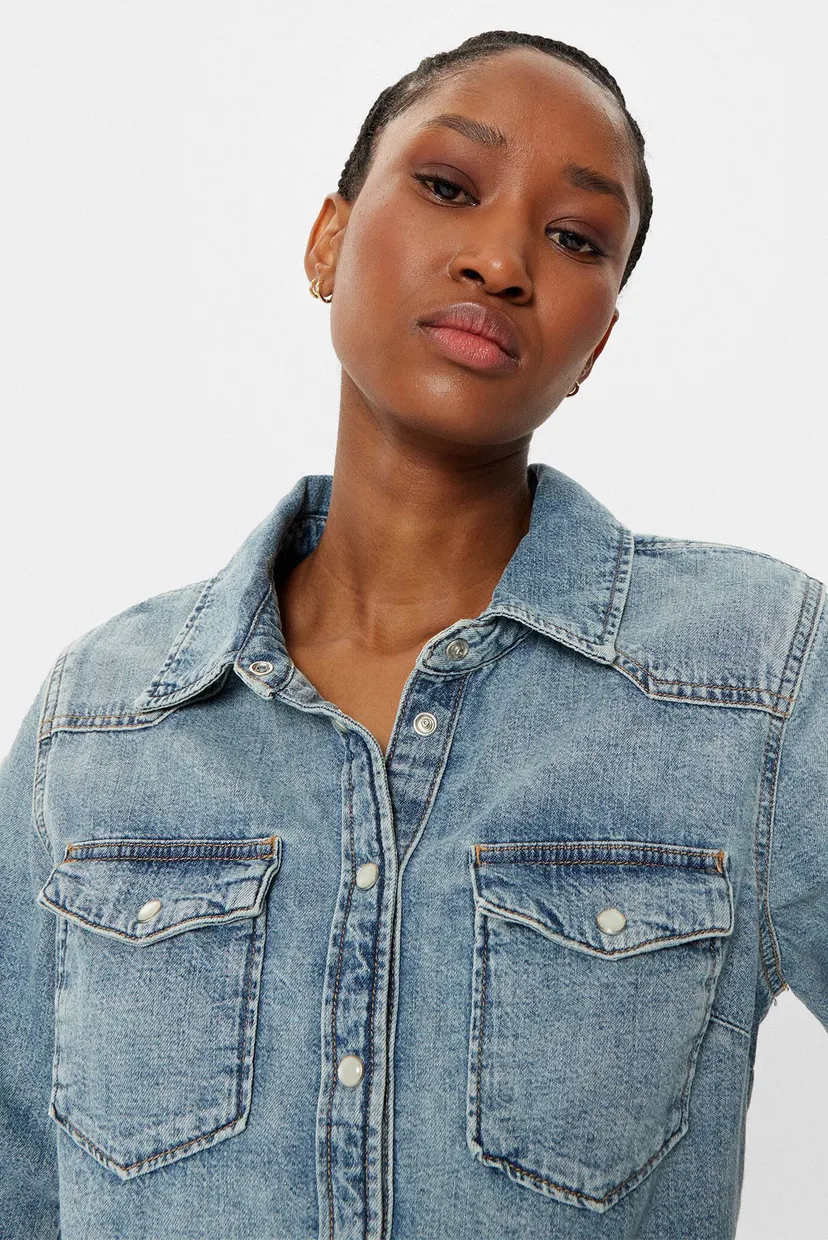 Ko'ylak DNM LS SLIM SHIRT SAM 4