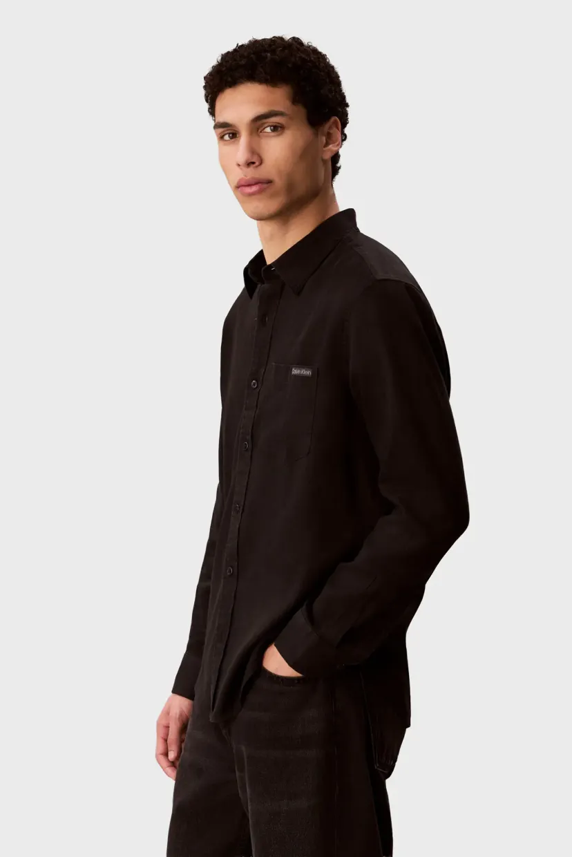 Рубашка/LS SOLID CASUAL LINEN CLASSIC SH 3